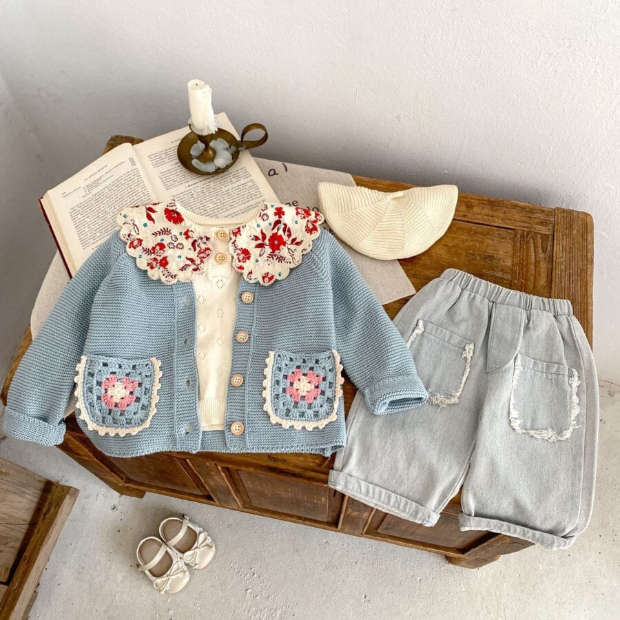 סוודר תכלת 2